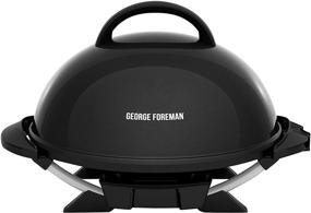 img 3 attached to 🍔 15-Serving Black George Foreman Indoor/Outdoor Electric Grill: A Grilling Delight!