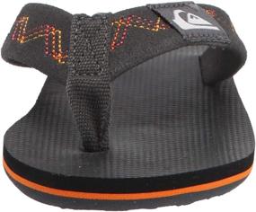 img 3 attached to 👟 Quiksilver Molokai Stitchy Youth Sandal: Идеальная унисекс обувь для активных детей