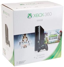 img 1 attached to 🎮 Xbox 360 500GB Console Bundle: Fable Anniversary and Plants vs Zombies: Garden Warfare - Ultimate Gaming Experience!