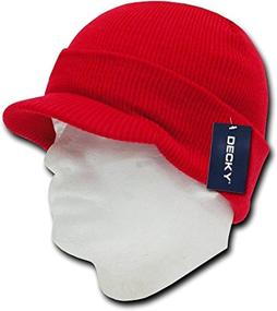 img 2 attached to DECKY 8009 RED Jeep Cap Red Outdoor Recreation in Climbing