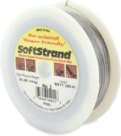 🔗 softstrand stainless steel wrapping, size 3 - 825ft (251.5m), uncoated stranded wire logo
