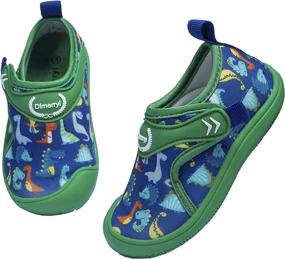 img 4 attached to 👟 Dimerryi Lightweight Quick Dry Non Slip Sandals: The Perfect Outdoor Boys' Shoes