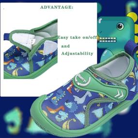 img 2 attached to 👟 Dimerryi Lightweight Quick Dry Non Slip Sandals: The Perfect Outdoor Boys' Shoes