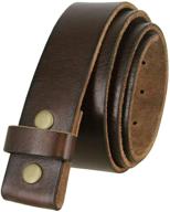 bs001 vintage genuine leather without men's accessories in belts logo