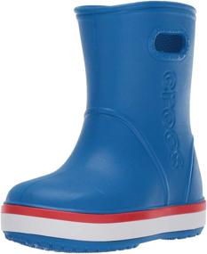 img 4 attached to Детские сапоги Crocs Unisex-Child Kids' Crocband - прочная и стильная обувь для детей.