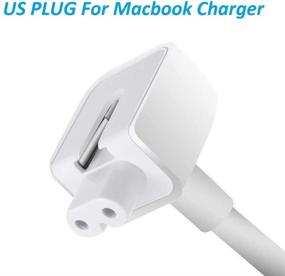 img 3 attached to 🔌 SEOYO US 3 Prong Power Adapter: White Extension Cord Cable for Mac iBook/Pro/Air - 6ft, 1Pack