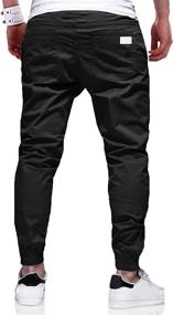 img 1 attached to Модные повседневные спортивные штаны Jogger Trousers