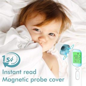 img 1 attached to Mosen Thermometer Forehead Infrared Thermometro Baby Care