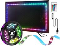 enhance your tv experience with 9.84ft led lights backlight – rgb color changing usb powered backlights with remote for 24-60 inch tvs: gaming lights, ambient lighting kit логотип