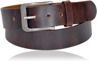 👔 stylish reversible leather designer belt for men's waistline fashion - must-have accessory! logo