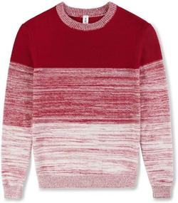 img 4 attached to 👕 Kid Nation Sweaters Gradient Sweatshirt: Ideal Boys' Clothing and Sweaters