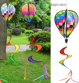 img 3 attached to Experience the Mesmerizing Beauty of PSMILE Rainbow Kinetic Balloon Spinner