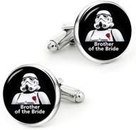 kooer cufflinks personalized groomsman bridesman logo