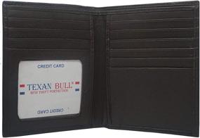 img 1 attached to Stylish Hipster Wallet: Genuine Leather European Bifold Design