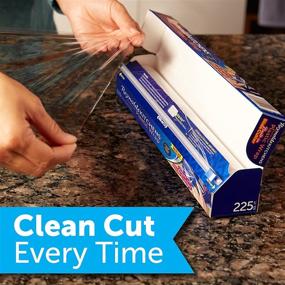 img 1 attached to 🍃 Reynolds Kitchens Quick Cut Plastic Wrap, 225 sqft, Pack of 3: Convenient Wrap Solution for Freshness