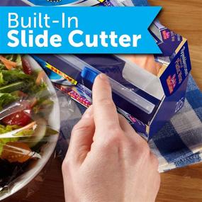 img 2 attached to 🍃 Reynolds Kitchens Quick Cut Plastic Wrap, 225 sqft, Pack of 3: Convenient Wrap Solution for Freshness