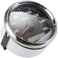 🚘 eling mph gps speedometer odometer 160mph | warranted for car motorcycle tractor truck | backlight | 85mm | 12v/24v logo