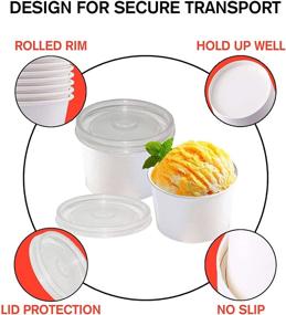 img 2 attached to Smygoods Paper Containers Disposable Bowls Household Supplies