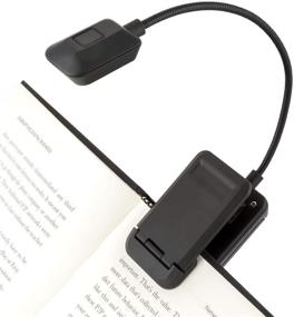 img 4 attached to 📚 WITHit Quad Clip On Book Light – Enhance Your Reading Experience with Dimmable LED Light, Portable and Lightweight, Perfect for Books and eBooks – Batteries Included