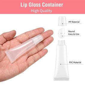 img 2 attached to 💄 Convenient Refillable Homemade Lipgloss Containers: Your Beauty, Your Way!