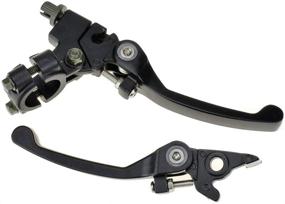 img 3 attached to 🔧 Enhanced Black Chrome Clutch Brake Lever for 22mm 7/8 inch Handlebar: Ideal for 110cc, 125cc, 140cc TTR, SSR, Xmotos, Apollo 125 Pit Dirt Bikes & Motorcycles