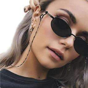 img 3 attached to 🕶️ Glamorous Asphire Gothic Beaded Eyeglass Sunglasses: Elevate Your Style!