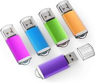 мультицветные usb-флешки 64 гб 5 штук - k&zz 64 гб флеш-накопители для пк и ноутбуков, usb 2.0 логотип