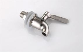 img 1 attached to 🥤 Stainless Steel Sumerain Spigot Drink Dispenser