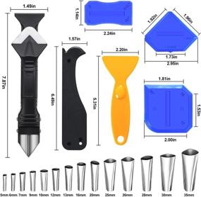 img 3 attached to Caulking 🔧 Finisher Reusable Stainless Silicone