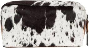 img 3 attached to 👜 White Cowhide Bebe Cosmetic Bag by STS Ranchwear - One Size