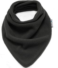 img 3 attached to 🧣 Флисовый шарф в стиле банданы для девочек - Повышение аксессуаров для девочек