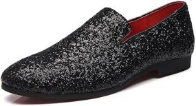 img 4 attached to ✨ Glittering Metallic Sparkling Smoking Slipper