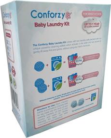 img 3 attached to 🌍 Conforzy Baby Laundry Balls Kit: Gentle & Eco-Friendly Washing Machine Balls with Stain Remover (Up to 240 Washes) - No Harsh Chemicals. 1 Year Supply of Laundry