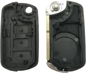 img 1 attached to Horande Keyless Entry Сменная крышка брелка, подходящая для Land Rover LR3 Range Rover Sport Discovery Key Fob Shell