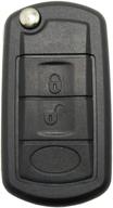 horande keyless entry replacement key fob cover fit for land rover lr3 range rover sport discovery key fob shell logo