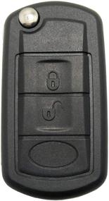 img 4 attached to Horande Keyless Entry Сменная крышка брелка, подходящая для Land Rover LR3 Range Rover Sport Discovery Key Fob Shell