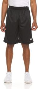 img 1 attached to 👕 Russell Athletic Short Black XXL: Comfortable Fit for Plus-sized Athletes