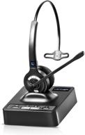 🎧 leitner lh270 – wireless office headset with microphone for telephone and computer – compatible with avaya, yealink, cisco, voip and majority of desk phones and pc’s (usb and phone jack) logo