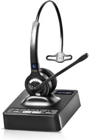 img 4 attached to 🎧 Leitner LH270 – Wireless Office Headset with Microphone for Telephone and Computer – Compatible with Avaya, Yealink, Cisco, VoIP and Majority of Desk Phones and PC’s (USB and Phone Jack)