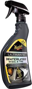 img 3 attached to Revitalize Wheels and Tires Effortlessly with Meguiar's G190424 Ultimate Waterless Dressing – 24 oz