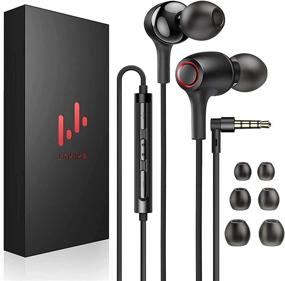 img 4 attached to 🎧 Enhanced Audio Experience with Linklike Dual Drivers Wired Earbuds - Clear Bass/Vocals/Calls, Lightweight & Noise Isolating - Perfect for iPhone, Android, Samsung Galaxy, iPad, Laptop, PC & Gaming