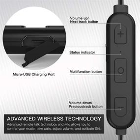 img 1 attached to Наушники Водонепроницаемые наушники с отключением Bluetooth