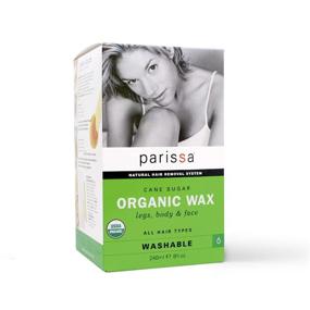 img 4 attached to 🌱 Organic Cane Sugar Wax for Natural Hair Removal - 8 Oz by Parissa