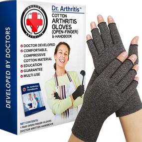 img 4 attached to 🧤 Class 1 Medical Device: Doctor-Designed Compression Gloves for Women & Men - Includes Doctor's Handbook - Ideal for Carpal Tunnel Relief, Arthritis, Typing, Raynaud's, RSI (M)