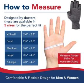 img 3 attached to 🧤 Class 1 Medical Device: Doctor-Designed Compression Gloves for Women & Men - Includes Doctor's Handbook - Ideal for Carpal Tunnel Relief, Arthritis, Typing, Raynaud's, RSI (M)