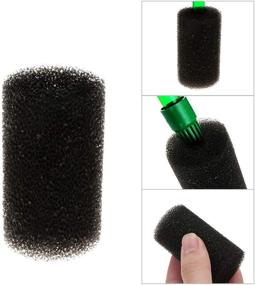 img 1 attached to 🐠 Enhance Aquarium Filtration with Senzeal 4PCS Pre-Filter Foam Sponge Roll Intake Cover