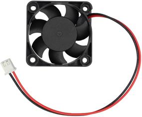img 2 attached to 🔵 ANVISION 24V 40mm x 10mm Brushless Cooling Fan, Dual Ball Bearing, YDM4010B24 - Pack of 2