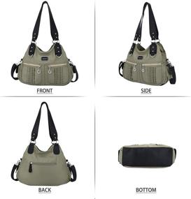 img 2 attached to Кожаные сумки с несколькими плечами XS160773