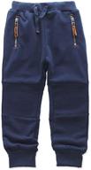 👖 abalacoco cotton trousers: top sportswear for boys' outdoor running logo