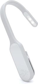 img 4 attached to 📖 The Enhanced Mighty Bright Clip On Rechargeable Book Light, Warm Eye-Friendly LEDs, Flexible, Long-Lasting, Dimmable, Ideal for Children, Book Lovers, Bedtime Reading, 60 Hours Battery Life (White)